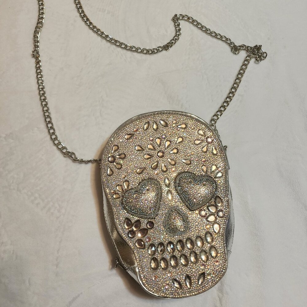 BETSEY JOHNSON Sugar Skull purse.
